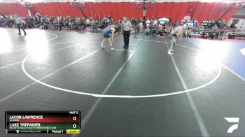 152 lbs Champ. Round 2 - Jacob Lawrence, Illinois vs Luke Trepanier, Oconto Falls Youth Wrestling Club