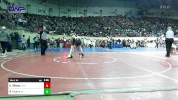 118 lbs Round Of 64 - Gage Sharp, Cushing vs Samuel Moore, Sand Springs HS