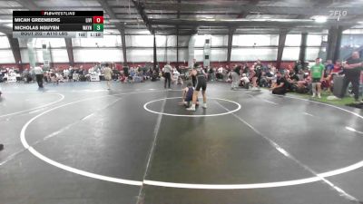 Consi Of 8 #1 - Micah Greenberg, Livingston vs Nicholas Nguyen, Wayne