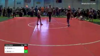 57 lbs Consolation - Kao Grijalva, HotShots Wrestling vs Jullian Quiroz, Sunkist Kids Monster Garage