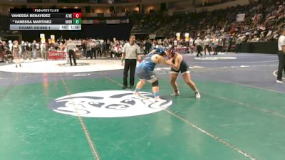 Girls 235 lbs Champ. Round 1 - Vanessa Benavidez, Atrisco Heritage vs Vanessa Martinez, Goddard