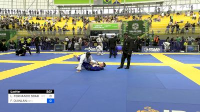 LUIZ FERNANDO SOARES vs FERGAL QUINLAN 2024 Brasileiro Jiu-Jitsu IBJJF