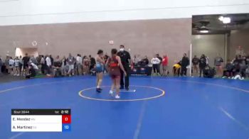 55 kg Round Of 16 - Josie Bartishofski, WI vs Estrella Dorado Marin, CO