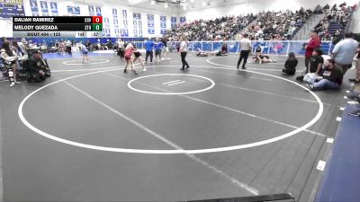 125 lbs Cons. Round 4 - Melody Quezada, South Hills vs Daliah Ramirez, Covina