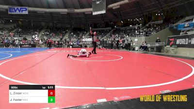 80 lbs Round Of 32 - Landon Zinser, Moyer Elite vs Jett Foster, MN Elite