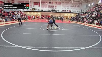 190 lbs Semifinals (8 Team) - Gavin Scott, Delaware Military Academy vs Jayvion Chandler, Indian River H S