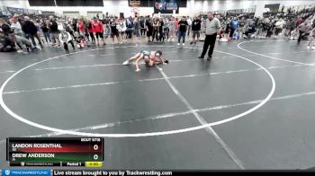 110 lbs Cons. Round 3 - Drew Anderson, IA vs Landon Rosenthal, NE