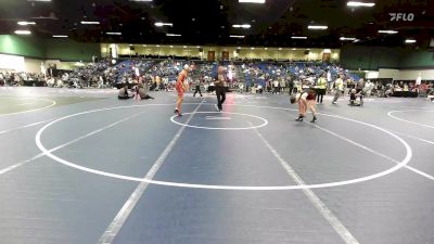 132 lbs Consi Of 128 #2 - Hunter Berger, HI vs Colton Lewis, NC