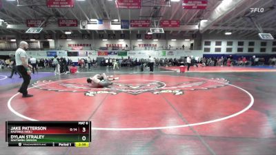 157 lbs Cons. Round 5 - Jake Patterson, Hastings (Neb.) vs Dylan Straley, Southern Oregon