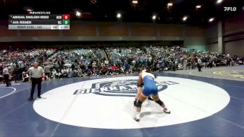 145 lbs Semifinal - Abigail English-Reed, Will C. Wood vs Ava Risner, Kelso
