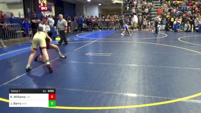 102 lbs Consy 1 - Karson Williams, The Wrestling Mill vs Jerry Barry, Bishop Watterson