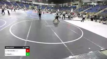 130 lbs Consi Of 8 #1 - Zach Fernandez, Blue Thunder Wrestling vs Ryker Booth, GI Grappler