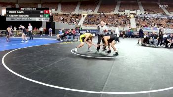 215-D4 Cons. Round 1 - Nashon Thomas, Alchesay vs James Davis, Morenci High School