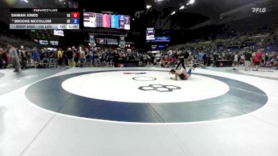 138 lbs Cons. Rd Of 16 - Damian Jones, CA vs Brooks McCollom, OK