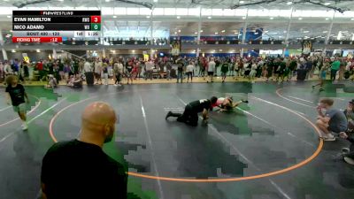 120 lbs Cons. Round 1 - Nico Adamo, Wrestling University vs Evan Hamilton, Unattached