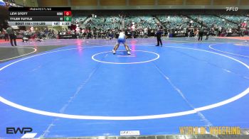 110 lbs 5th Place - Levi Stott, Hononegah vs Tyler Tuttle, Nevada Elite