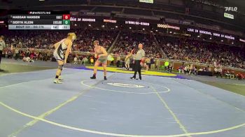 D3-175 lbs Cons. Round 3 - Haegan Hansen, Hart vs Deryk Klein, Livonia Clarenceville