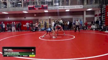 152 lbs 3rd Place Match - Mac Hall, West Jefferson vs Taegan Sessions, North Fremont High School