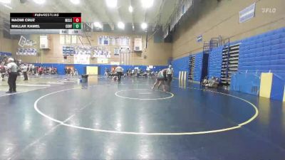 170lbs Cons. Round 4 - Naomi Cruz, Moses Lake (Girls) vs Mallak Kamel, Century (Girls)