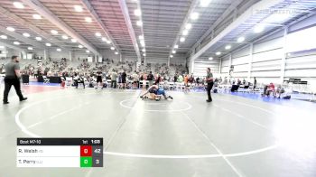 170 lbs Quarterfinal - Rocco Welsh, Young Guns Black vs Tyler Perry, Illinois Menace Lightning