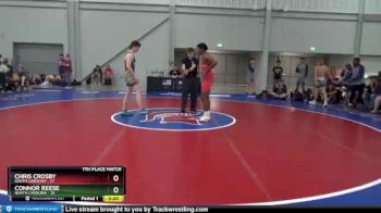 160 lbs Placement Matches (8 Team) - Chris Crosby, South Carolina vs Connor Reese, North Carolina