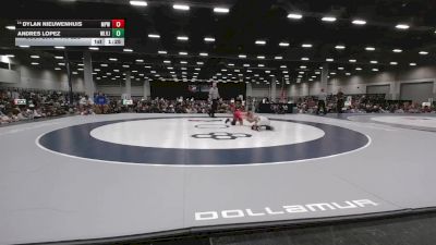 113 lbs 1st Place Match - Andres Lopez, West Las Vegas Jr Wrestling vs Dylan Nieuwenhuis, Michigan Premier WC