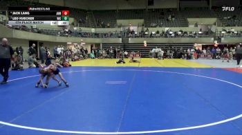 50 lbs 5th Place Match - Leo Kuecker, Algona Wrestling Academy vs Jack Lang, ANML