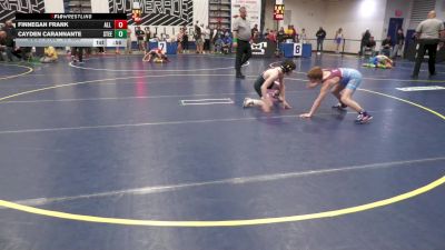 96 lbs Consy 3 - Finnegan Frank, All American W.C. vs Cayden Carannante, Steel Valley Renegades