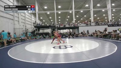 170 lbs Emily Brixey, Missouri vs Hannah Crowe, Georgia