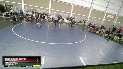 60 lbs Semis (4 Team) - Boheme Parr-Coffin, Warriors Of Christ vs Renee Garza, Team Arizona