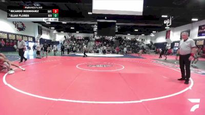 120 lbs Semifinal - Ricardo Rodriguez, Santa Fe vs Elias Flores, Northview