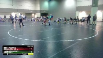 145 lbs Round 5 (6 Team) - Harrison Ratliff, Diamond Fish vs Sean Stanton, Nebraska Hangin` 10`s