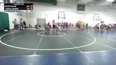 97-107 lbs 5th Place Match - Jhayla Lawson, Team Mascoutah WC vs Chloe Collins, Olympia Wrestling Club