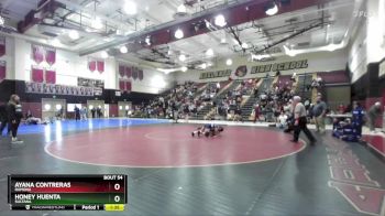 105 lbs Round 3 - Ayana Contreras, Ramona vs Honey Huenta, Sultana