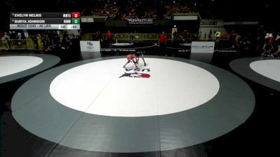 69 lbs Quarters - Evelyn Nelms, MTC - MANTANONA TRAINING CENTER vs Surya Johnson, RBWC (Rancho Bernardo Wrestling Club)