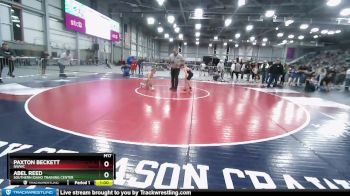 86 lbs 1st Place Match - Paxton Beckett, NWWC vs Abel Reed, Southern Idaho Training Center