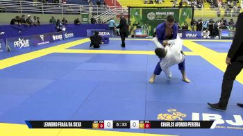 Charles Afonso Pereira vs Leandro Fraga Da Silva 2025 Brasileiro Jiu-Jitsu IBJJF