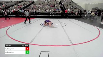134-H lbs Round Of 32 - Kyle Davy, Thunder NM vs Alex Greco, Olympic