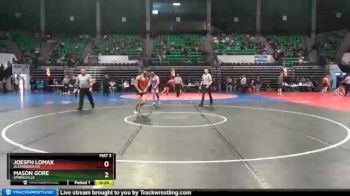 138 lbs Cons. Round 3 - MASON GORE, Springville vs JOESPH LOMAX, Alexandria HS