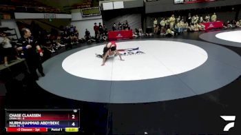 138 lbs Round 4 (16 Team) - Chase Claassen, CMWA-FR vs Nurmuhammad Abdybekov, BAWA-FR