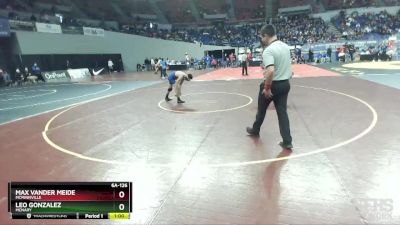 6A-126 lbs Cons. Round 2 - Leo Gonzalez, McNary vs Max Vander Meide, McMinnville