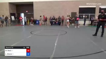59 kg Round Of 32 - Serena Cervantes, TX vs Kira Satnick, CA