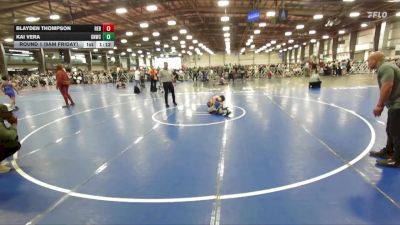 88 lbs Round 1 (9am Friday) - Blayden Thompson, Rebellion vs Kai Vera, Great Neck W.C