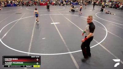 78 lbs Quarterfinal - Colton Baka, Minnesota vs Tucker McLennan, Minnesota