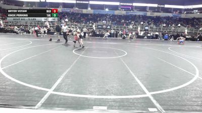 75 lbs Consolation - Bryer Votaw, Madill Takedown Club vs Knox Perkins, Tahlequah WC
