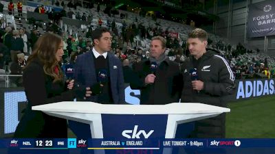 All Blacks Beauden Barrett Discusses Loss Against Ireland