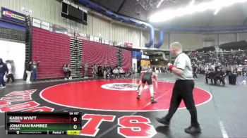 2A 157 lbs Quarterfinal - Kaden Wyatt, Prosser vs Jonathan Ramirez, Ephrata