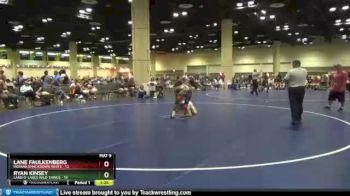 138 lbs Round 4 (10 Team) - Lane Faulkenberg, Indiana Smackdown White vs Ryan Kinsey, Land O` Lakes Wild Things