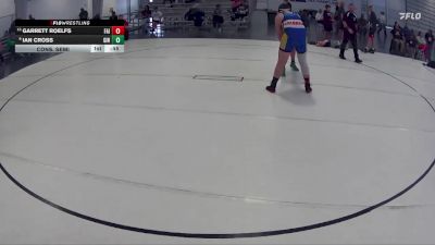 223 lbs Cons. Semi - Garrett Roelfs, Fairbury vs Ian Cross, Grand Island Northwest