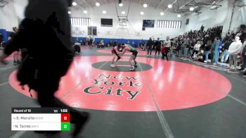 108 lbs Round Of 16 - Sal Marsilla, Monsignor Farrell vs Nathaniel Torres, Bathgate Campus-PSAL